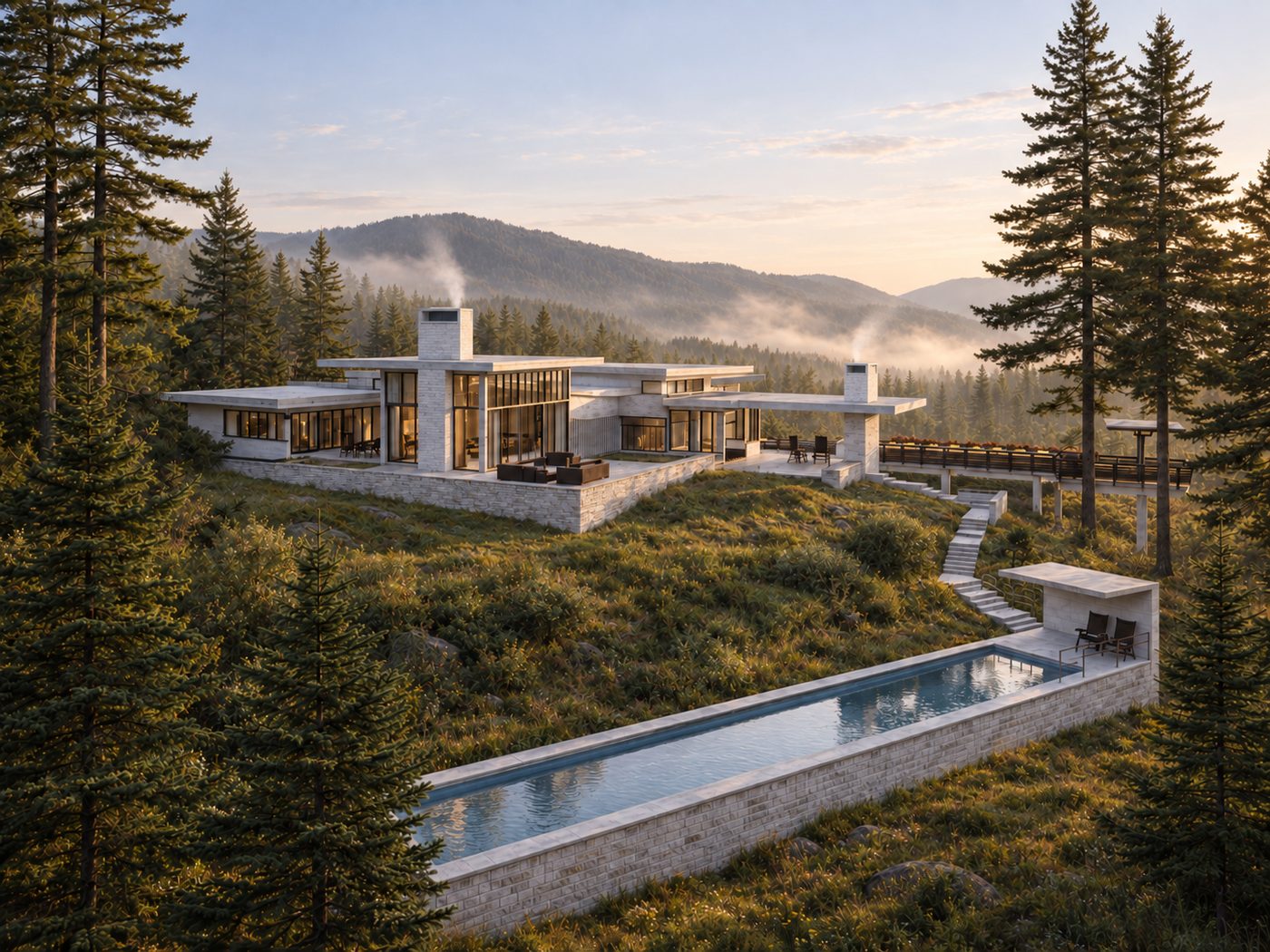 New Mid-Century House