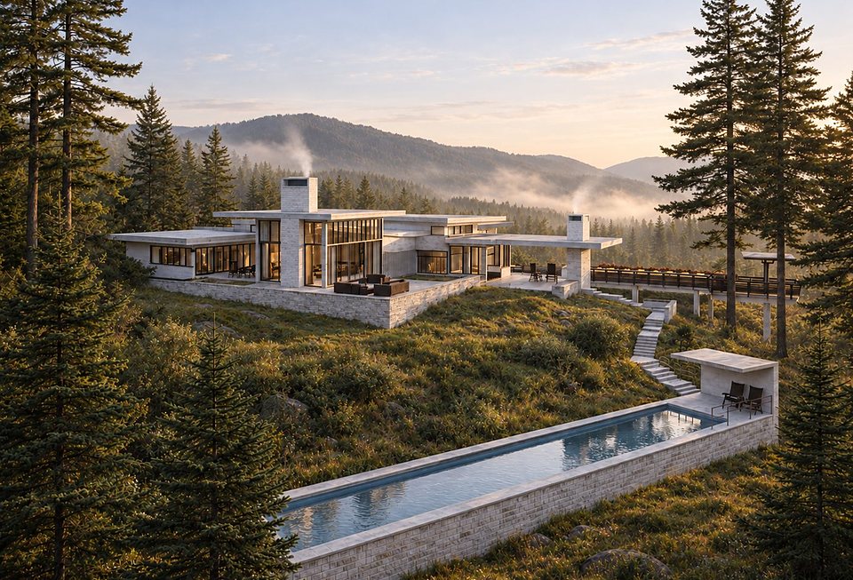 New Mid-Century House